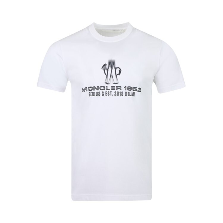 Футболка Moncler Genius Short-Sleeve T-Shirt 'White', белый 
Футболка Moncler Genius Short-Sleeve T-Shirt 'White', белый