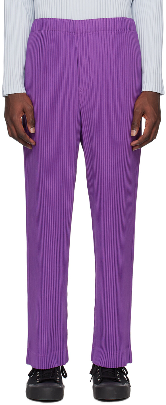 Фиолетовые январские брюки Monthly Color Homme Plissé Issey Miyake, Фиолетовый
Фиолетовые январские брюки Monthly Color Homme Plissé Issey Miyake, Фиолетовый