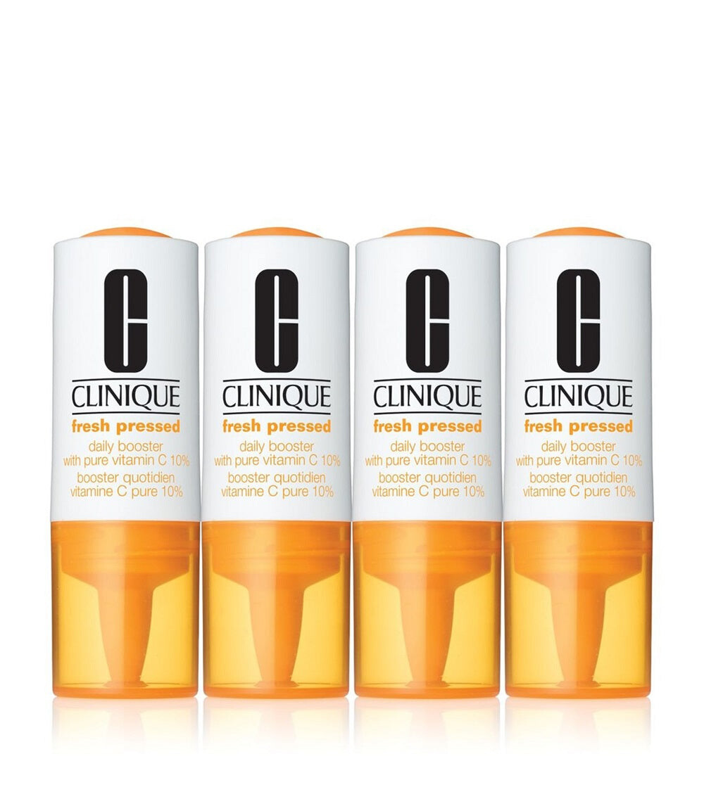 Clinique Fresh Pressed Daily Booster With Pure Vitamin C 10% осветляющая сыворотка с витамином C 4x8,5 мл
Clinique Fresh Pressed Daily Booster With Pure Vitamin C 10% осветляющая сыворотка с витамином C 4x8,5 мл