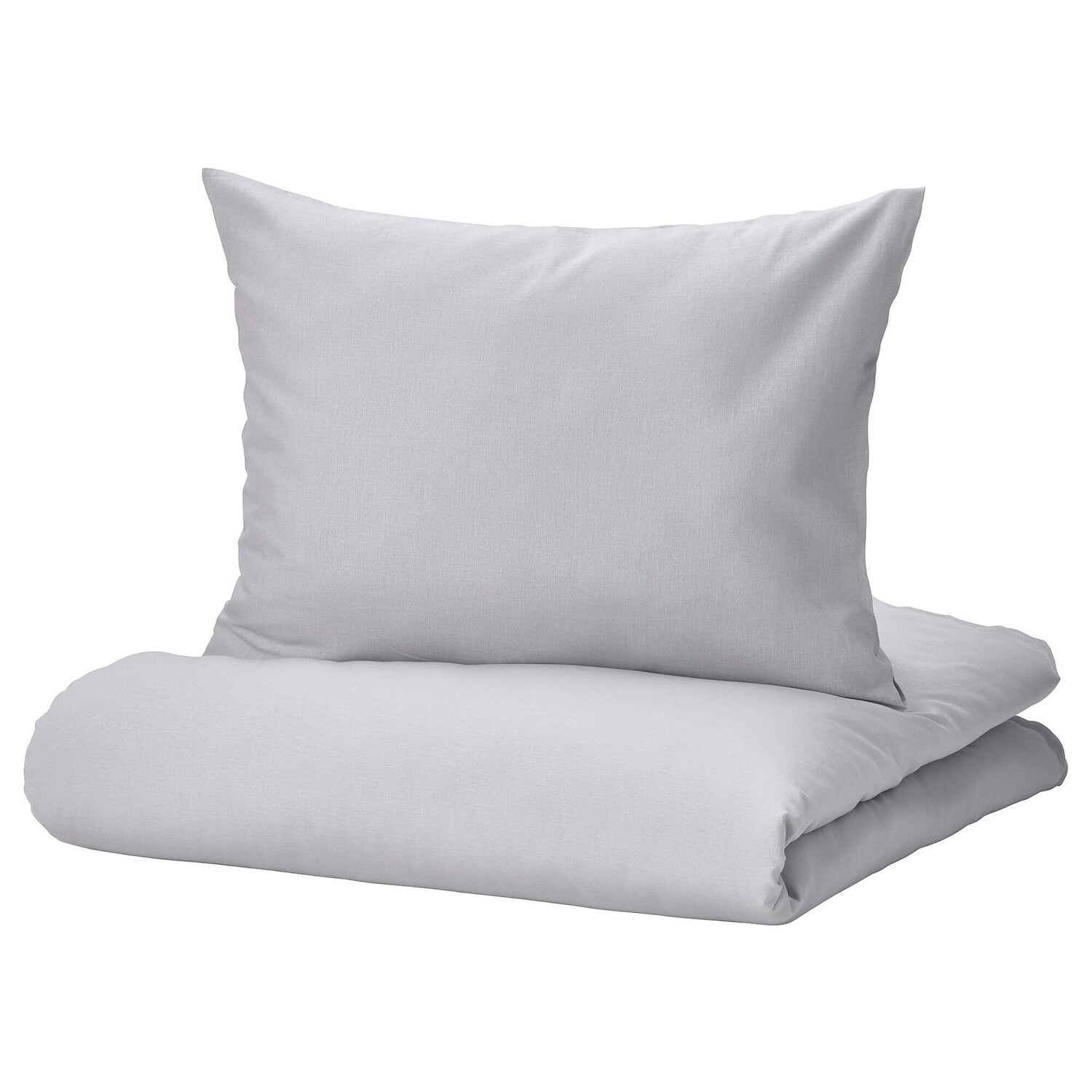 Комплект из пододеяльника и наволочки Ikea Nattsvarmare, 2 предмета, светло-серый
Комплект из пододеяльника и наволочки Ikea Nattsvarmare, 2 предмета, светло-серый