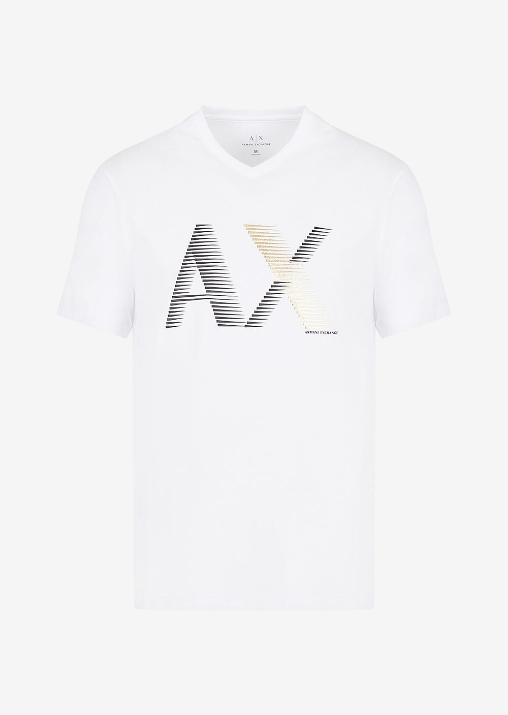 Футболка стандартного кроя из хлопкового джерси с логотипом Armani Exchange, белый
Футболка стандартного кроя из хлопкового джерси с логотипом Armani Exchange, белый