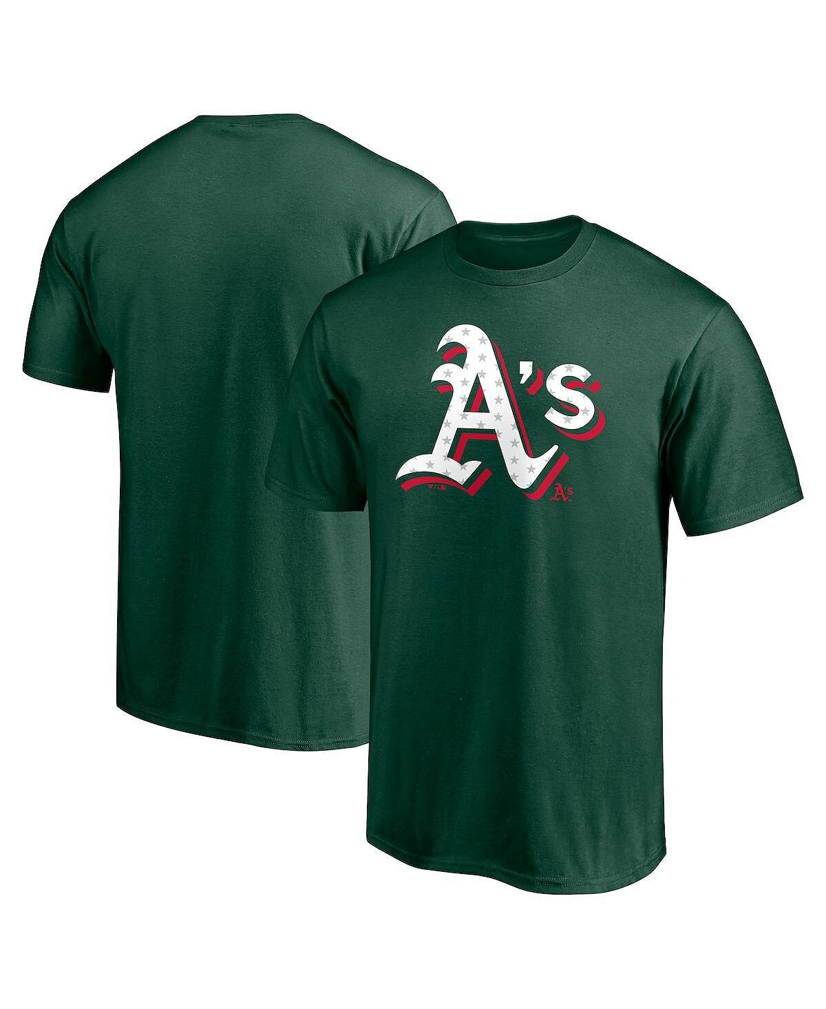 Мужская фирменная зеленая футболка oakland athletics red white с логотипом команды Fanatics, зеленый
Мужская фирменная зеленая футболка oakland athletics red white с логотипом команды Fanatics, зеленый