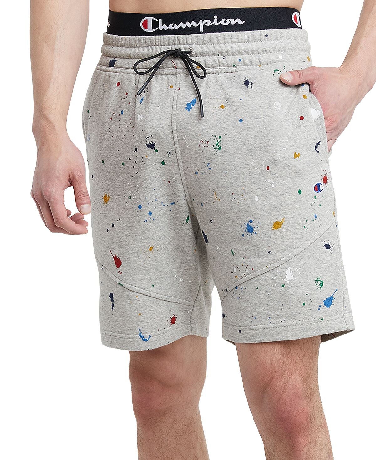 Мужские шорты из ткани френч терри slim-fit global explorer с принтом брызг краски 8 дюймов Champion, мульти
Мужские шорты из ткани френч терри slim-fit global explorer с принтом брызг краски 8 дюймов Champion, мульти