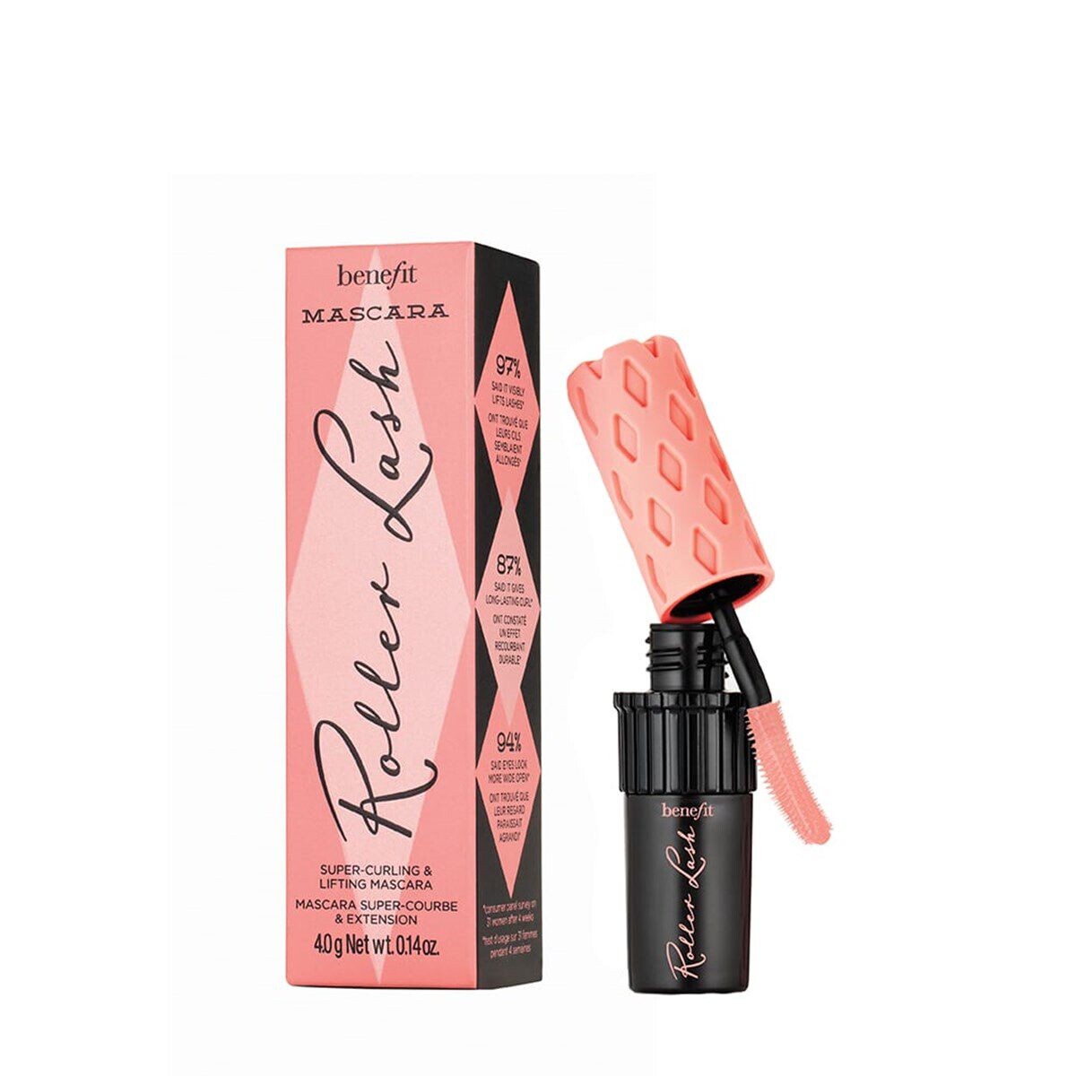 Benefit Roller Lash Curling & Lifting подкручивающая и подтягивающая тушь для ресниц Black, 4 г
Benefit Roller Lash Curling & Lifting подкручивающая и подтягивающая тушь для ресниц Black, 4 г
