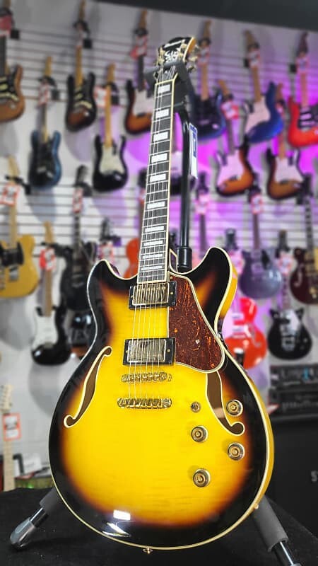 Гитара Ibanez Artcore Expressionist AS93FM Semi-Hollow Electric, античный желтый
Гитара Ibanez Artcore Expressionist AS93FM Semi-Hollow Electric, античный желтый