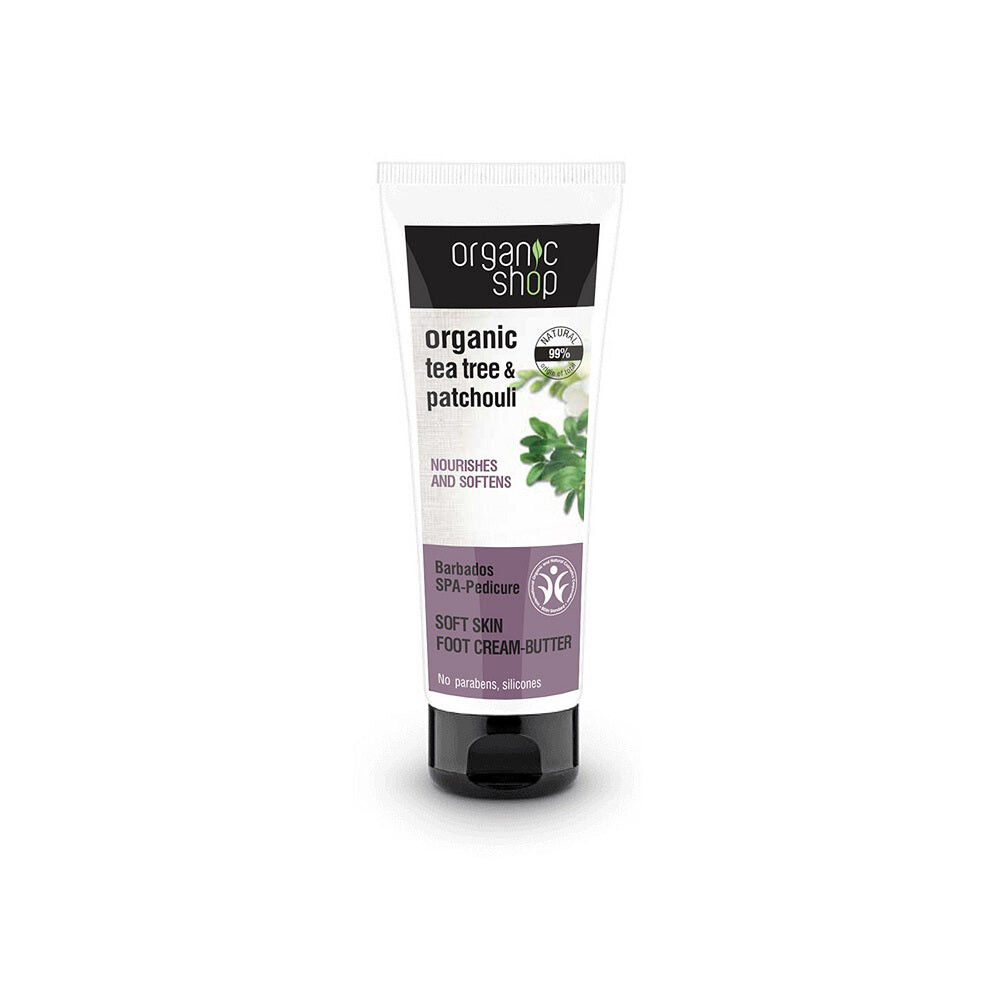 Organic Shop Крем-масло для ног Organic Tea Tree & Patchouli Foot Cream-Butter 75мл
Organic Shop Крем-масло для ног Organic Tea Tree & Patchouli Foot Cream-Butter 75мл