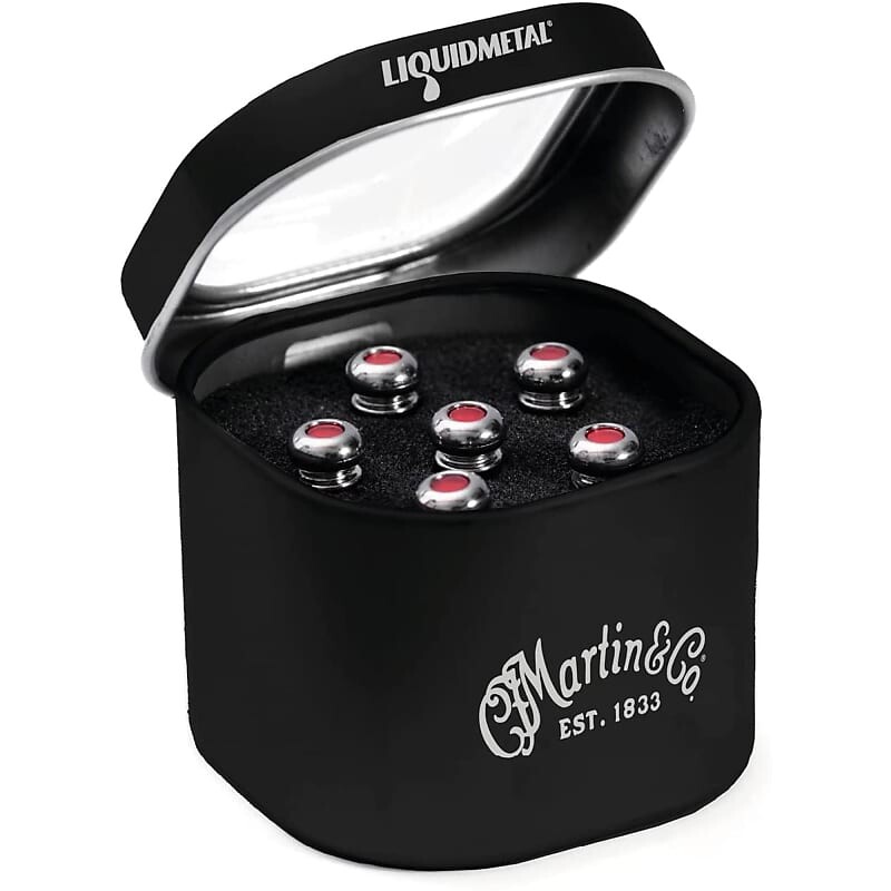 Набор мостовых штифтов Martin Luxe из жидкого металла, хром с красной точкой Luxe Liquidmetal Bridge Pin Set with Red Dot
Набор мостовых штифтов Martin Luxe из жидкого металла, хром с красной точкой Luxe Liquidmetal Bridge Pin Set with Red Dot
