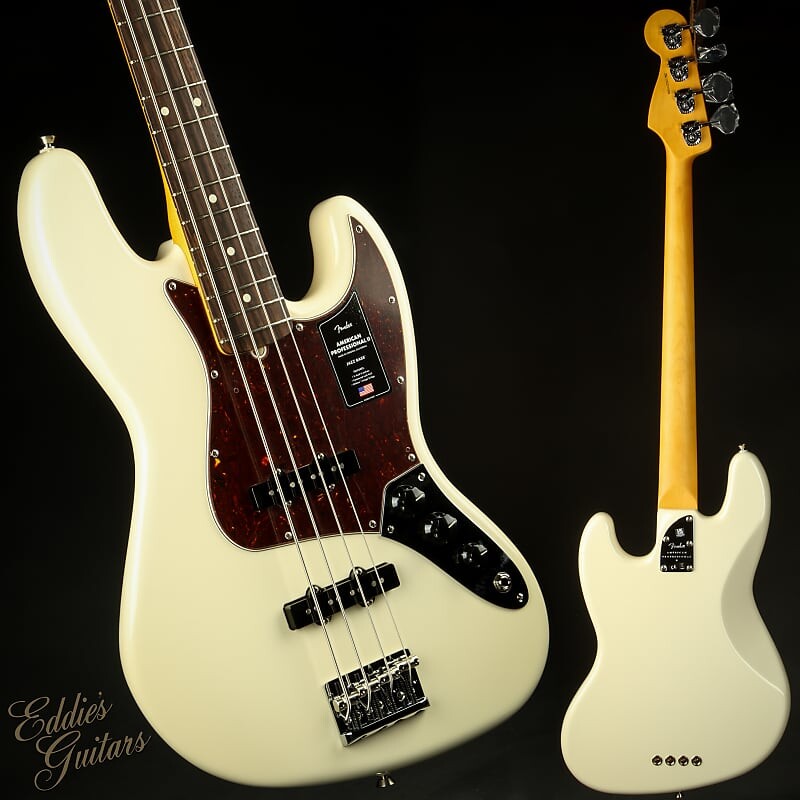Бас-гитара Fender American Professional II Jazz Bass, накладка на гриф из палисандра - олимпийский белый American Professional II Jazz Bass, Rosewood Fingerboard - Olympic White
Бас-гитара Fender American Professional II Jazz Bass, накладка на гриф из палисандра - олимпийский белый American Professional II Jazz Bass, Rosewood Fingerboard - Olympic White