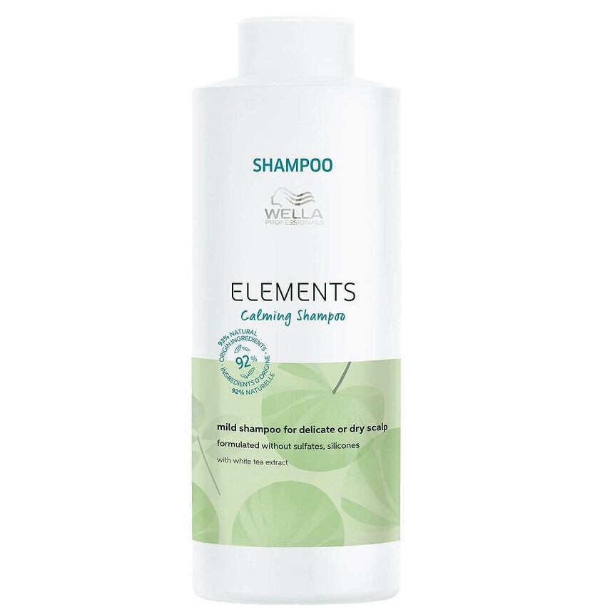 Wella Professionals Elements Calming Shampoo успокаивающий шампунь для волос 1000мл
Wella Professionals Elements Calming Shampoo успокаивающий шампунь для волос 1000мл