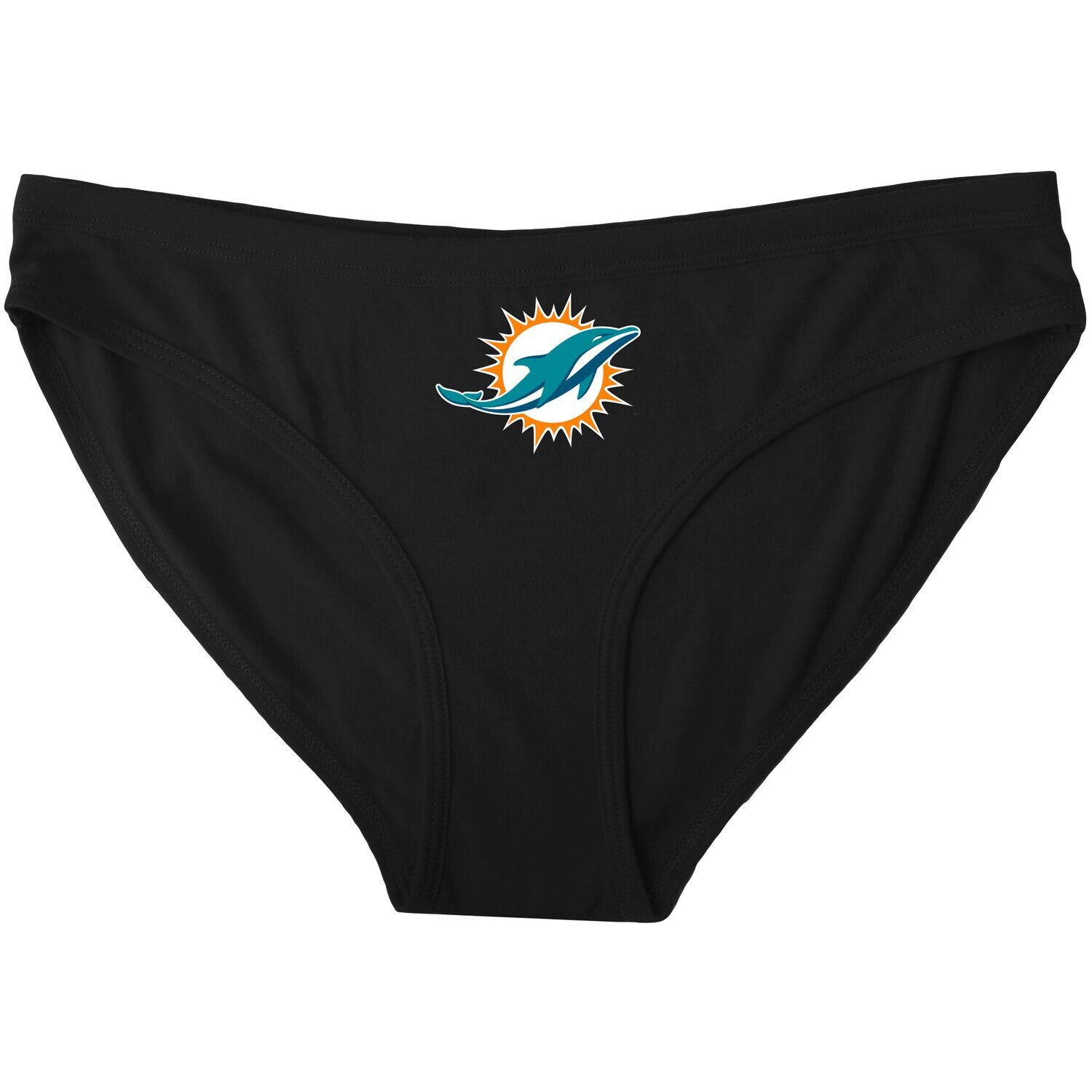 Женские спортивные черные трусики с однотонным логотипом Miami Dolphins Concepts
Женские спортивные черные трусики с однотонным логотипом Miami Dolphins Concepts