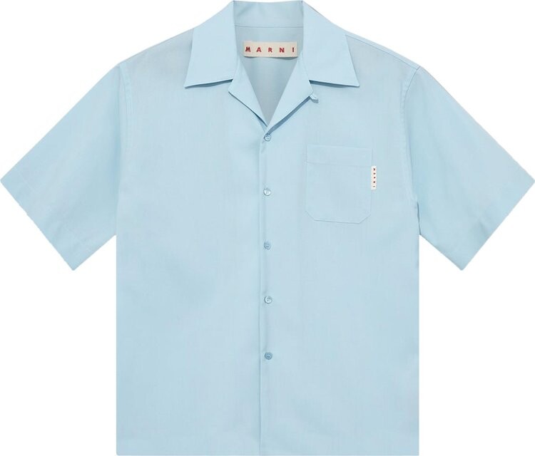 Рубашка Marni Tropical Wool Bowling Shirt 'Iris Blue', синий
Рубашка Marni Tropical Wool Bowling Shirt 'Iris Blue', синий