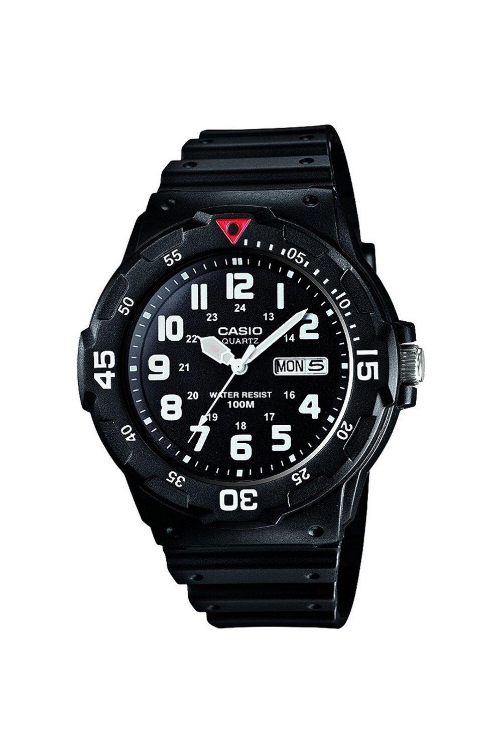 Классические аналоговые кварцевые часы из пластика и смолы - Mrw-200H-1Bves Casio, черный
Классические аналоговые кварцевые часы из пластика и смолы - Mrw-200H-1Bves Casio, черный