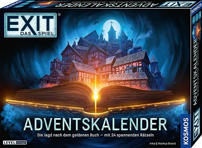 Адвент-календарь Thames & Kosmos Выход: Охота за золотой книгой (немецкая версия) EXIT: Advent Calendar
Адвент-календарь Thames & Kosmos Выход: Охота за золотой книгой (немецкая версия) EXIT: Advent Calendar