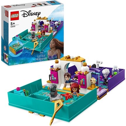 Конструктор Lego Disney Princess The Little Mermaid Story Book с Ариэль, принцем Эриком, Урсулой и Себастьяном
Конструктор Lego Disney Princess The Little Mermaid Story Book с Ариэль, принцем Эриком, Урсулой и Себастьяном