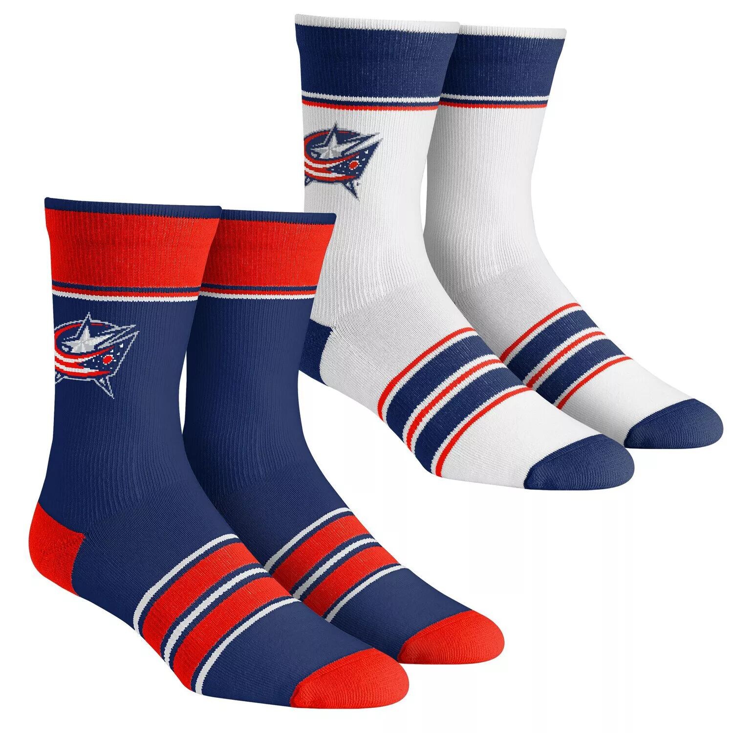 Молодежные носки Rock Em Columbus Blue Jackets, комплект из 2 носков в несколько полосок Team Crew Unbranded
Молодежные носки Rock Em Columbus Blue Jackets, комплект из 2 носков в несколько полосок Team Crew Unbranded
