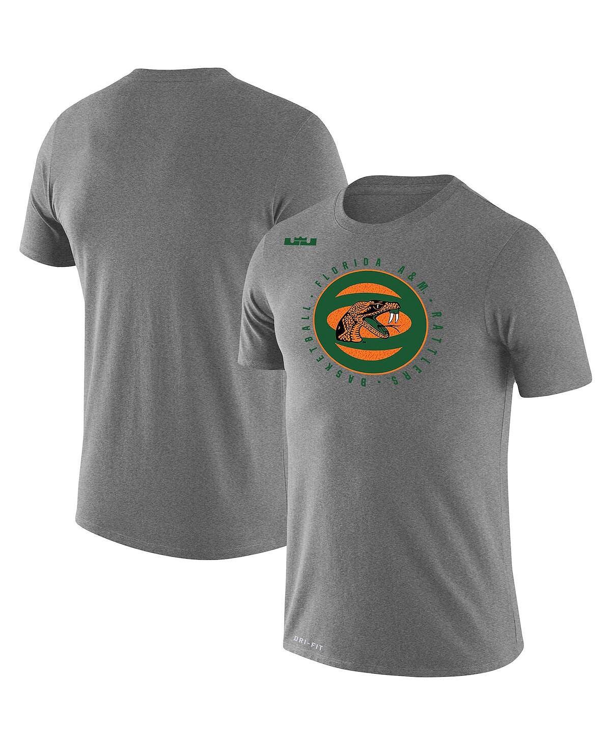 Мужская футболка x lebron james grey florida a&m rattlers collection legend performance Nike, серый
Мужская футболка x lebron james grey florida a&m rattlers collection legend performance Nike, серый