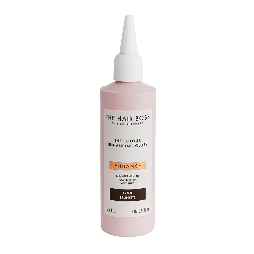The Hair Boss Хайлайтер Color Enhancing Gloss, подчеркивающий темный оттенок волос Cool Brunette 150мл
The Hair Boss Хайлайтер Color Enhancing Gloss, подчеркивающий темный оттенок волос Cool Brunette 150мл