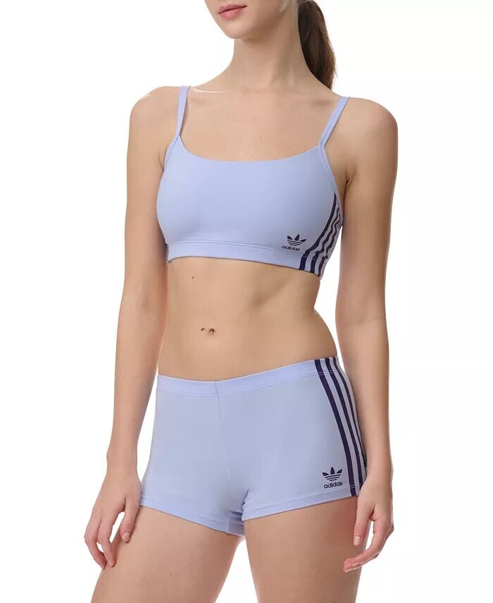 Женский хлопковый бюстгальтер без косточек Adicolor Comfort Flex 4A4H00 adidas, фиолетовый
Женский хлопковый бюстгальтер без косточек Adicolor Comfort Flex 4A4H00 adidas, фиолетовый