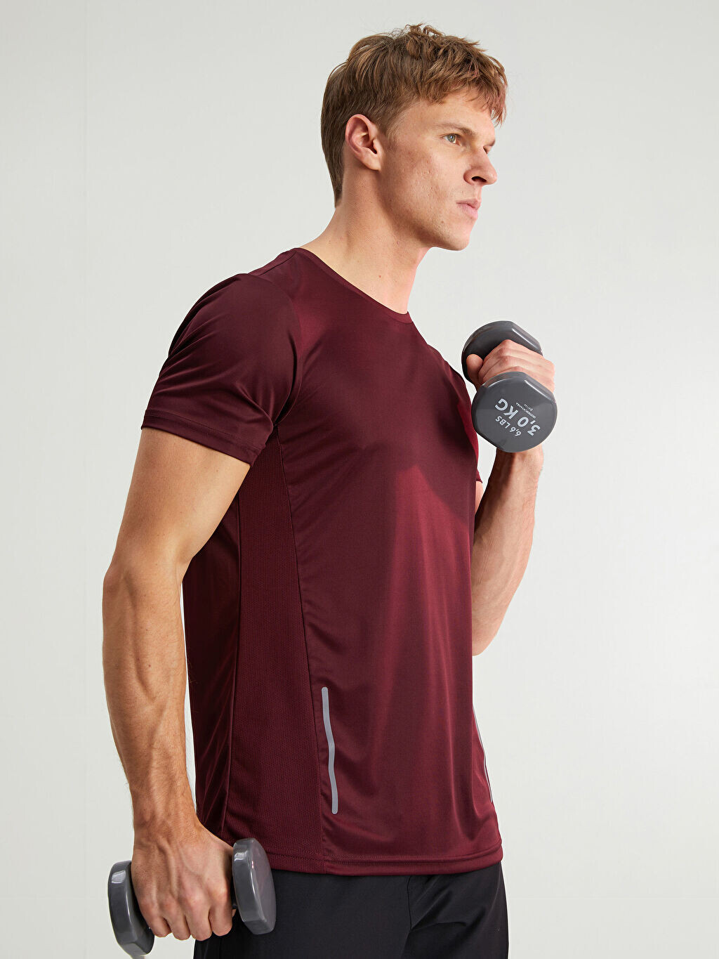 Мужская спортивная футболка с круглым вырезом и коротким рукавом LCW Active, Коричневый
Мужская спортивная футболка с круглым вырезом и коротким рукавом LCW Active, Коричневый