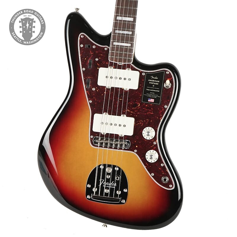 Новый Fender American Vintage II '66 Jazzmaster Sunburst New Fender American Vintage II '66 Jazzmaster
Новый Fender American Vintage II '66 Jazzmaster Sunburst New Fender American Vintage II '66 Jazzmaster