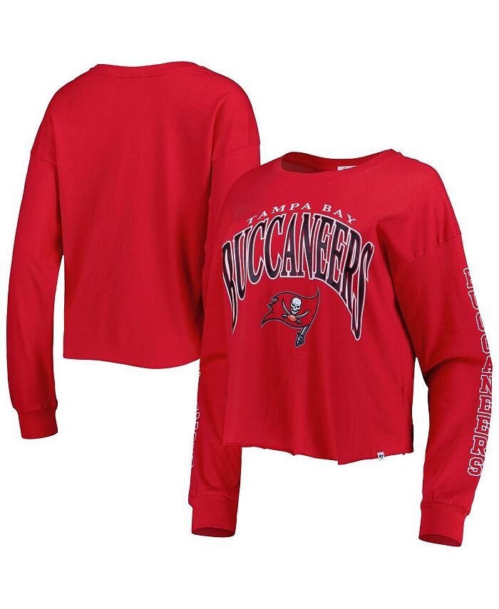 Красная женская укороченная футболка с длинным рукавом Tampa Bay Buccaneers Skyler Parkway '47 Brand, красный
Красная женская укороченная футболка с длинным рукавом Tampa Bay Buccaneers Skyler Parkway '47 Brand, красный