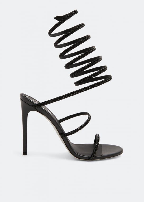 Сандалии RENÉ CAOVILLA Cleo crystal-embellished sandals, черный
Сандалии RENÉ CAOVILLA Cleo crystal-embellished sandals, черный