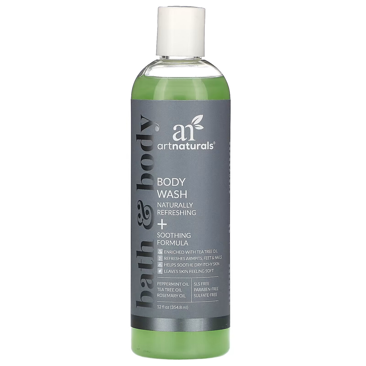 artnaturals, Гель для душа, натуральная освежающая и успокаивающая формула, 354,8 мл (12 жидк. Унций)
artnaturals, Гель для душа, натуральная освежающая и успокаивающая формула, 354,8 мл (12 жидк. Унций)