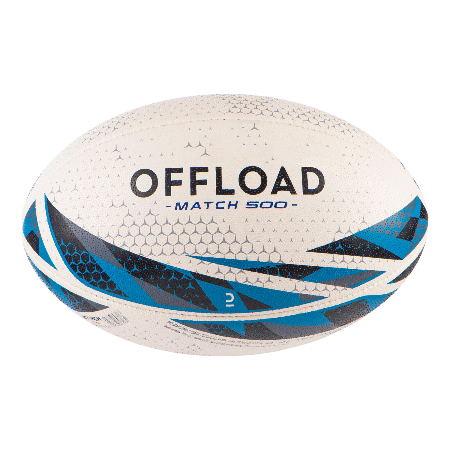 Мяч для регби R500 Match size 5 синий OFFLOAD, белый/морской синий/темно-синий, Серый
Мяч для регби R500 Match size 5 синий OFFLOAD, белый/морской синий/темно-синий, Серый