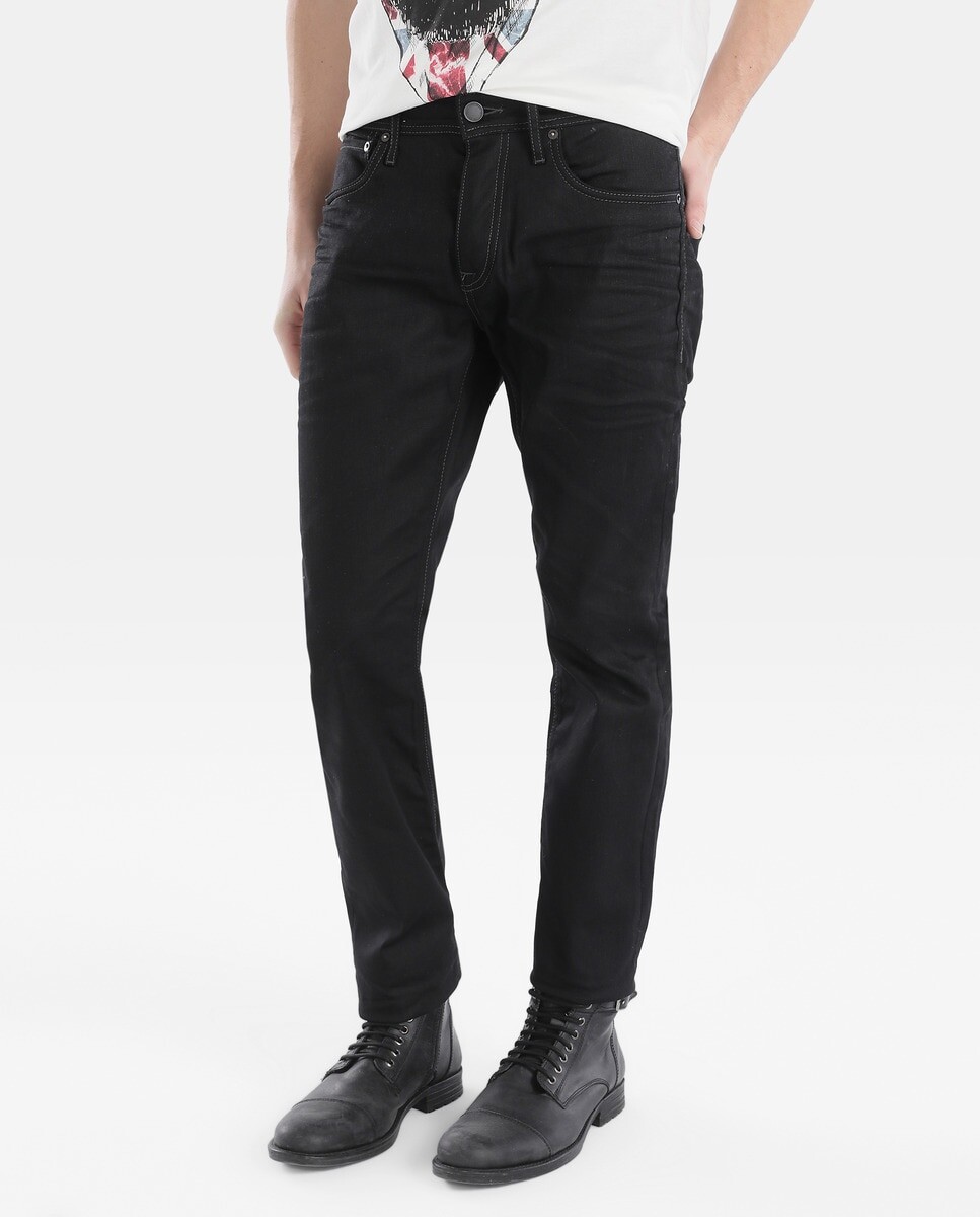 Экологичные черные мужские джинсы Clark стандартного размера Jack & Jones, черный
Экологичные черные мужские джинсы Clark стандартного размера Jack & Jones, черный
