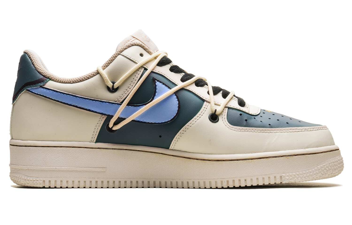 Кроссовки Nike Air Force 1 Skateboarding Shoes Unisex Low-top Beige/Blue, цвет Off White
Кроссовки Nike Air Force 1 Skateboarding Shoes Unisex Low-top Beige/Blue, цвет Off White