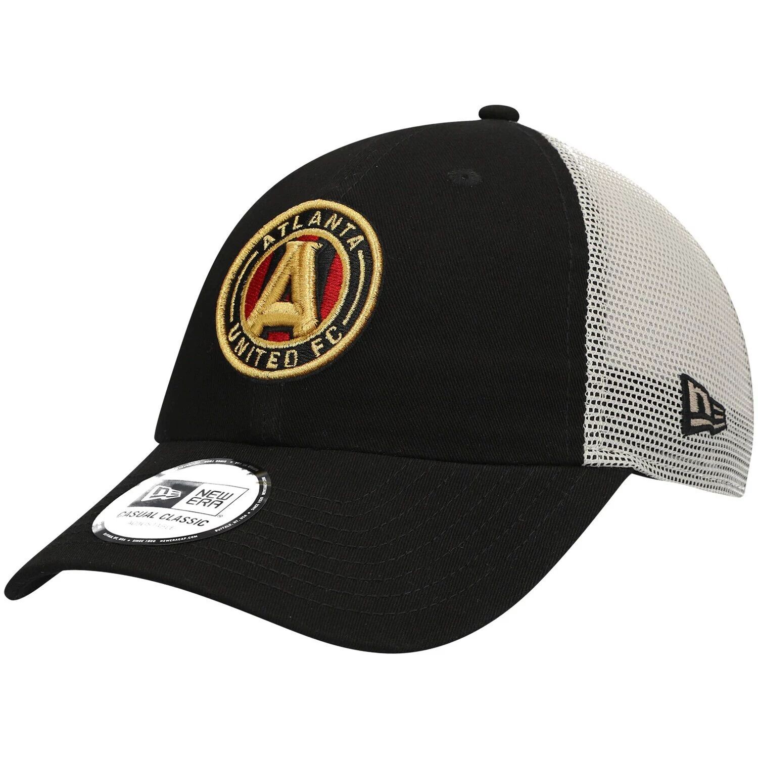 Мужской повседневный шарф New Era Black Atlanta United FC, классическая кепка Trucker Snapback
Мужской повседневный шарф New Era Black Atlanta United FC, классическая кепка Trucker Snapback