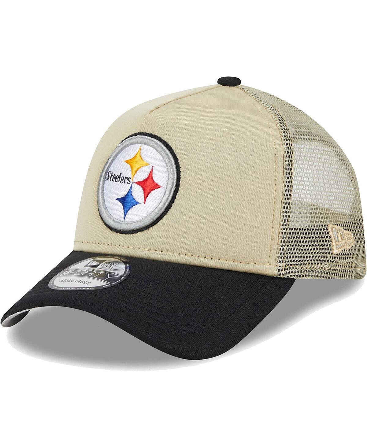 Мужская светло-коричневая черная регулируемая кепка Pittsburgh Steelers All Day A-Frame Trucker 9FORTY New Era
Мужская светло-коричневая черная регулируемая кепка Pittsburgh Steelers All Day A-Frame Trucker 9FORTY New Era