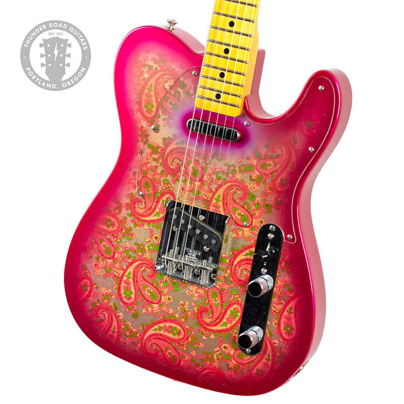 Электрогитара Fender Custom Shop Vintage Custom '68 Paisley Telecaster NOS Aged Pink Paisley
Электрогитара Fender Custom Shop Vintage Custom '68 Paisley Telecaster NOS Aged Pink Paisley