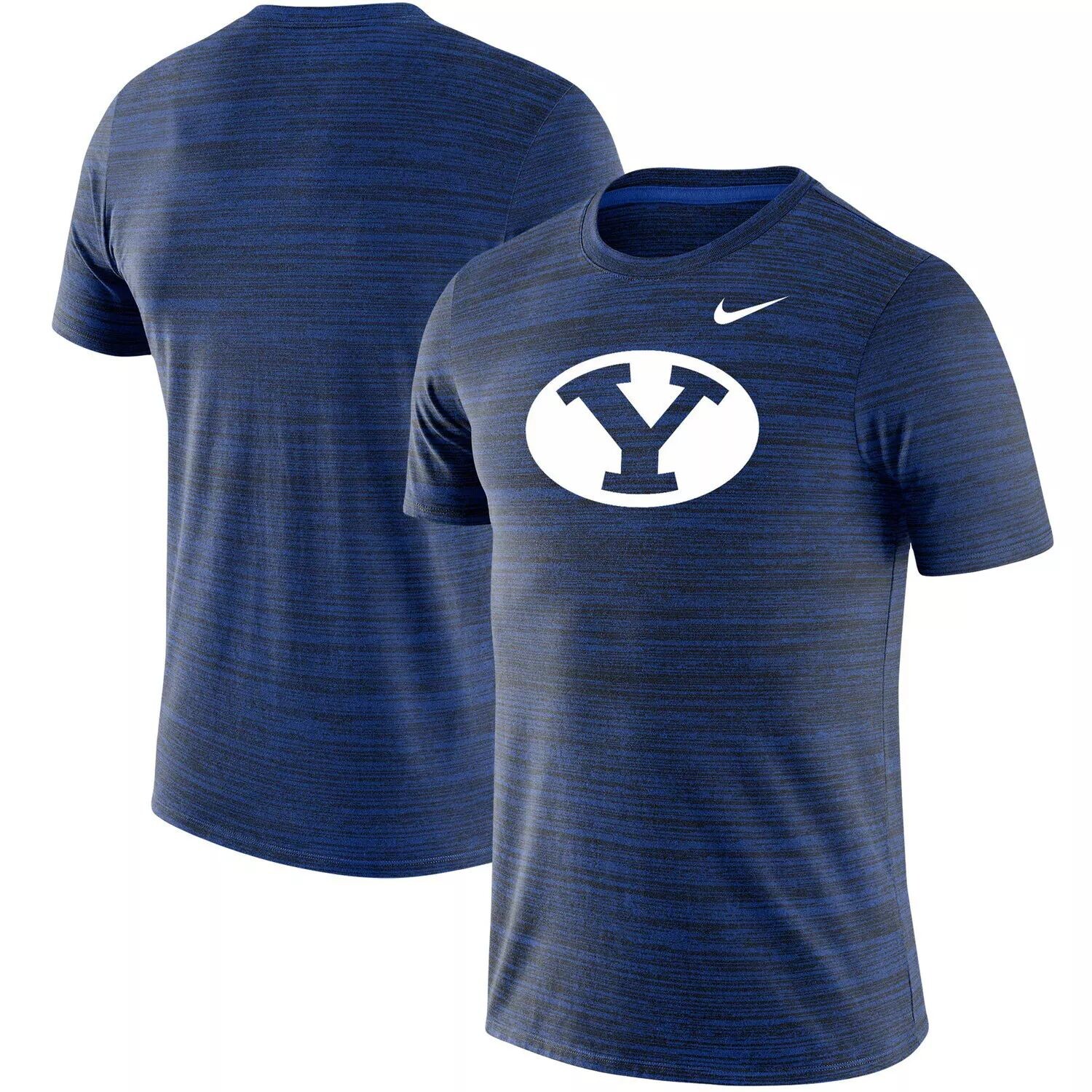 Мужская темно-синяя футболка с логотипом команды BYU Cougars Velocity Legend Performance Nike, Синий
Мужская темно-синяя футболка с логотипом команды BYU Cougars Velocity Legend Performance Nike, Синий