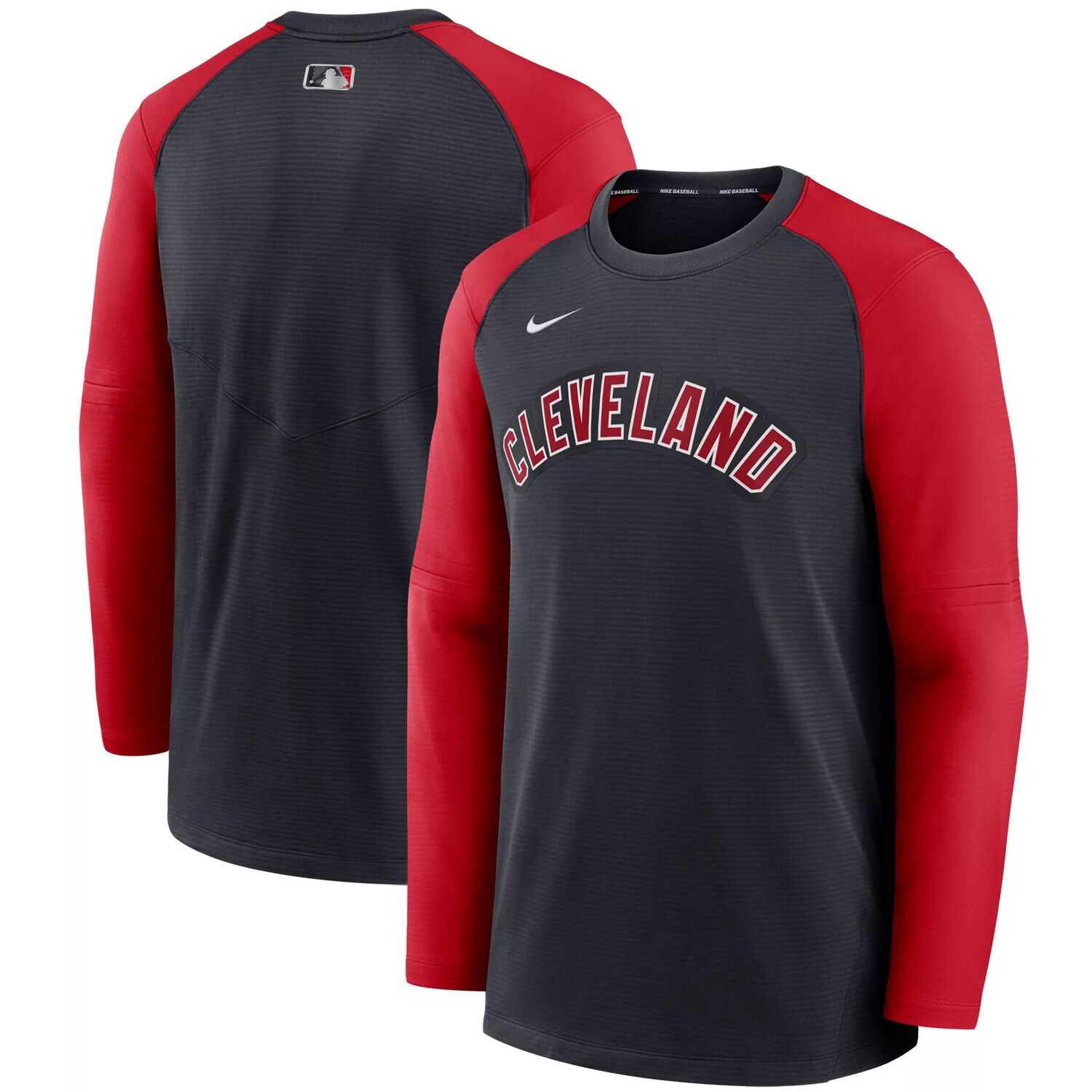 Мужской пуловер с реглан Nike темно-синий/красный Cleveland Indians Authentic Collection Pregame Performance
Мужской пуловер с реглан Nike темно-синий/красный Cleveland Indians Authentic Collection Pregame Performance