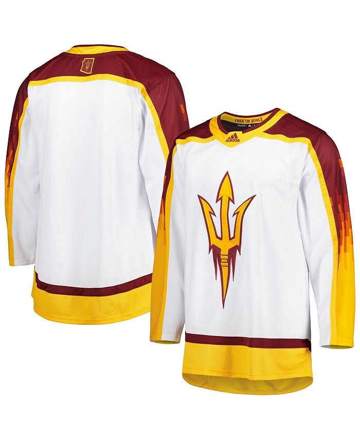 Мужская белая хоккейная майка Primegreen Sun Devils Alternate Desert Inferno State Arizona State Sun Devils adidas, белый
Мужская белая хоккейная майка Primegreen Sun Devils Alternate Desert Inferno State Arizona State Sun Devils adidas, белый