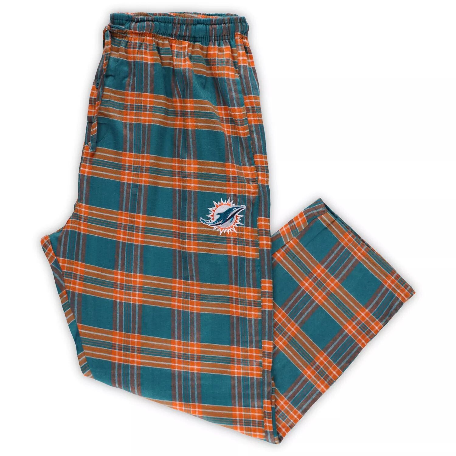 Мужские фланелевые пижамные штаны Concepts Sport Aqua/Orange Miami Dolphins Big & Tall Ultimate
Мужские фланелевые пижамные штаны Concepts Sport Aqua/Orange Miami Dolphins Big & Tall Ultimate