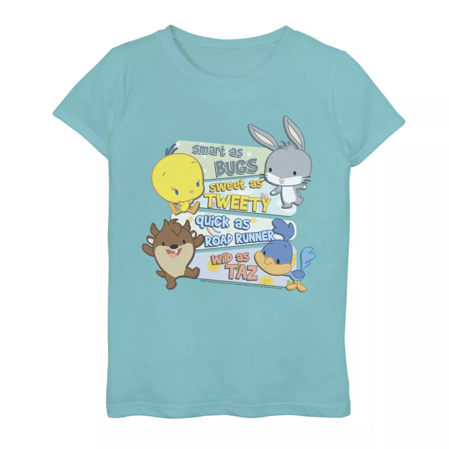 Футболка с надписью «Smart As Bugs» для девочек 7–16 лет Looney Tunes Group Licensed Character
Футболка с надписью «Smart As Bugs» для девочек 7–16 лет Looney Tunes Group Licensed Character