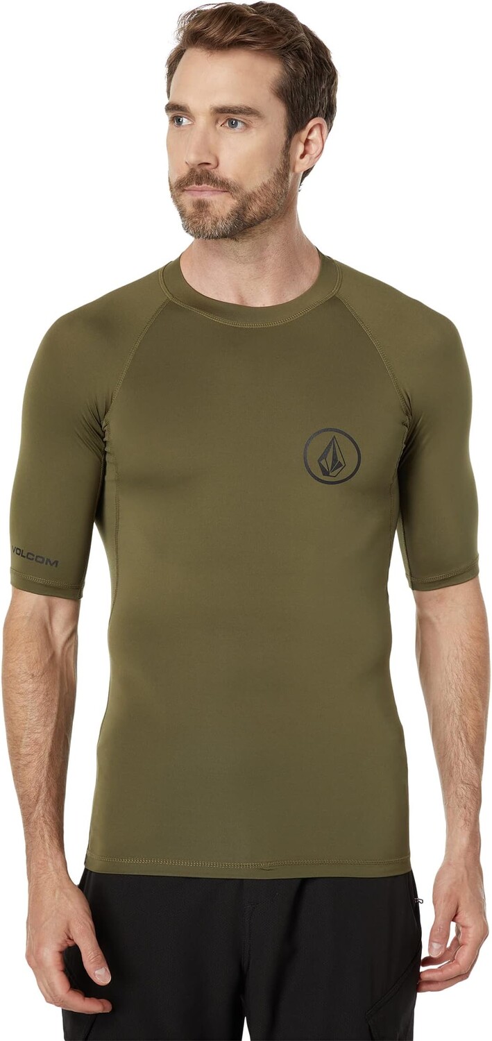Рашгард Lido Solid Regular Fit с короткими рукавами Volcom, цвет Military 1
Рашгард Lido Solid Regular Fit с короткими рукавами Volcom, цвет Military 1