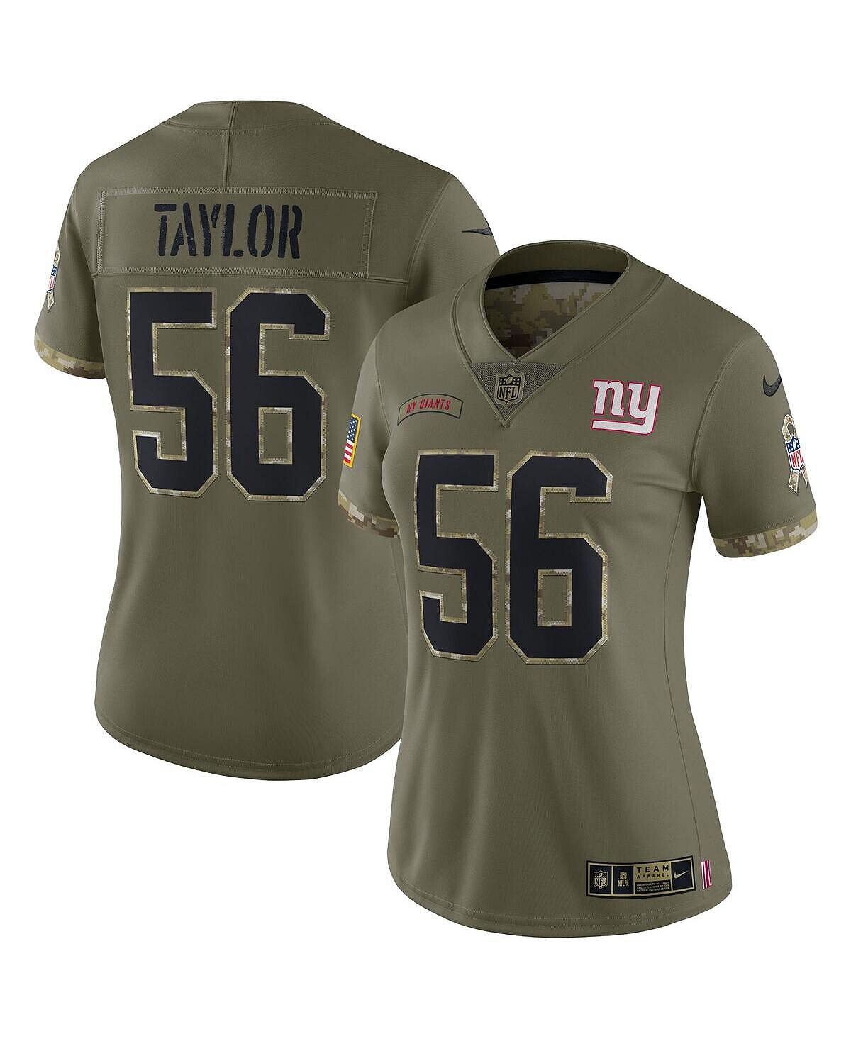 Женская майка Лоуренса Тейлора Olive New York Giants 2022 Salute To Service Retired Player Limited Nike
Женская майка Лоуренса Тейлора Olive New York Giants 2022 Salute To Service Retired Player Limited Nike