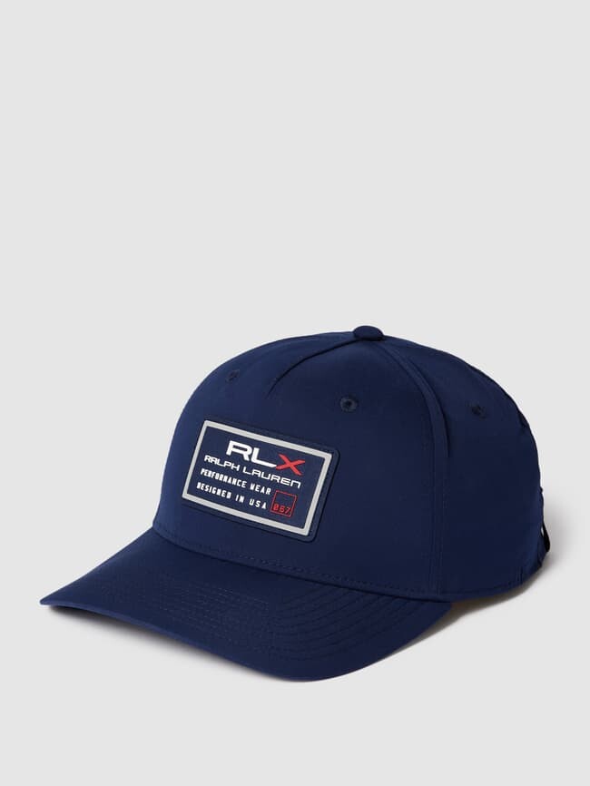 Бейсболка с нашивкой-лейблом, модель «MODERN» Polo Ralph Lauren, темно-синий 
Бейсболка с нашивкой-лейблом, модель «MODERN» Polo Ralph Lauren, темно-синий