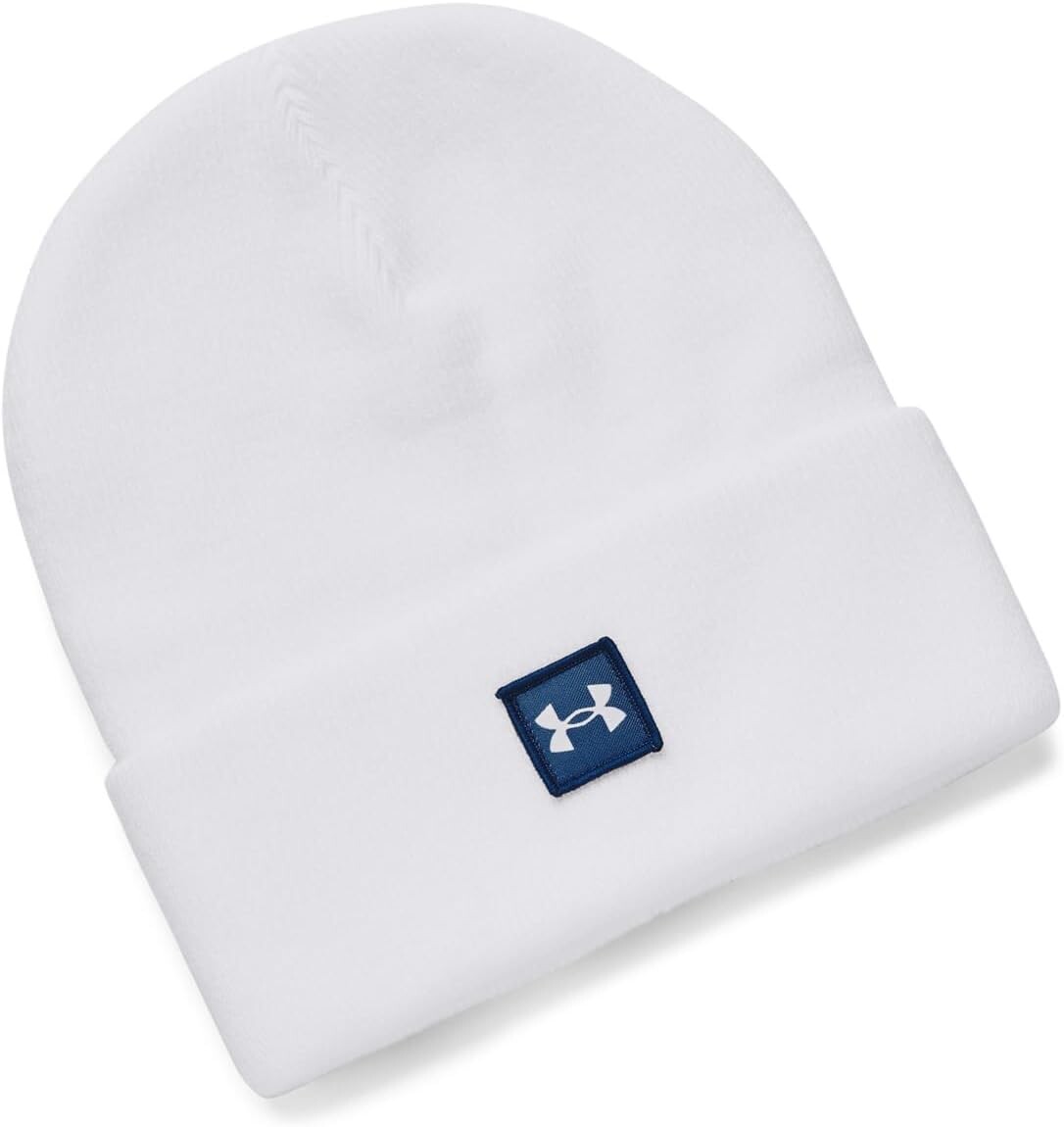 Шапка-бини с манжетами в перерыве между таймами Under Armour, цвет White/Varsity Blue/White
Шапка-бини с манжетами в перерыве между таймами Under Armour, цвет White/Varsity Blue/White