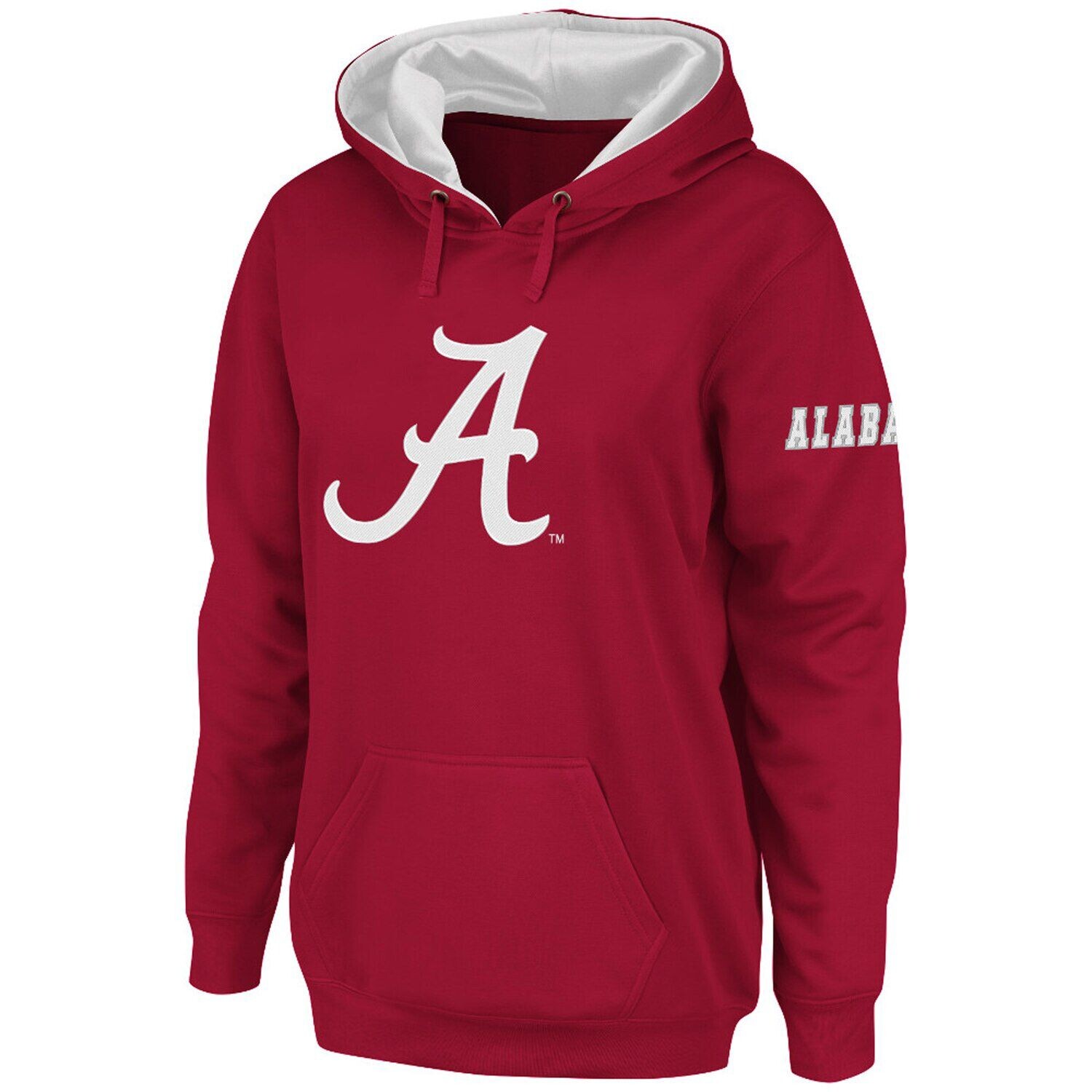 Женский пуловер с капюшоном Stadium Athletic Crimson Alabama Crimson Tide и большим логотипом
Женский пуловер с капюшоном Stadium Athletic Crimson Alabama Crimson Tide и большим логотипом