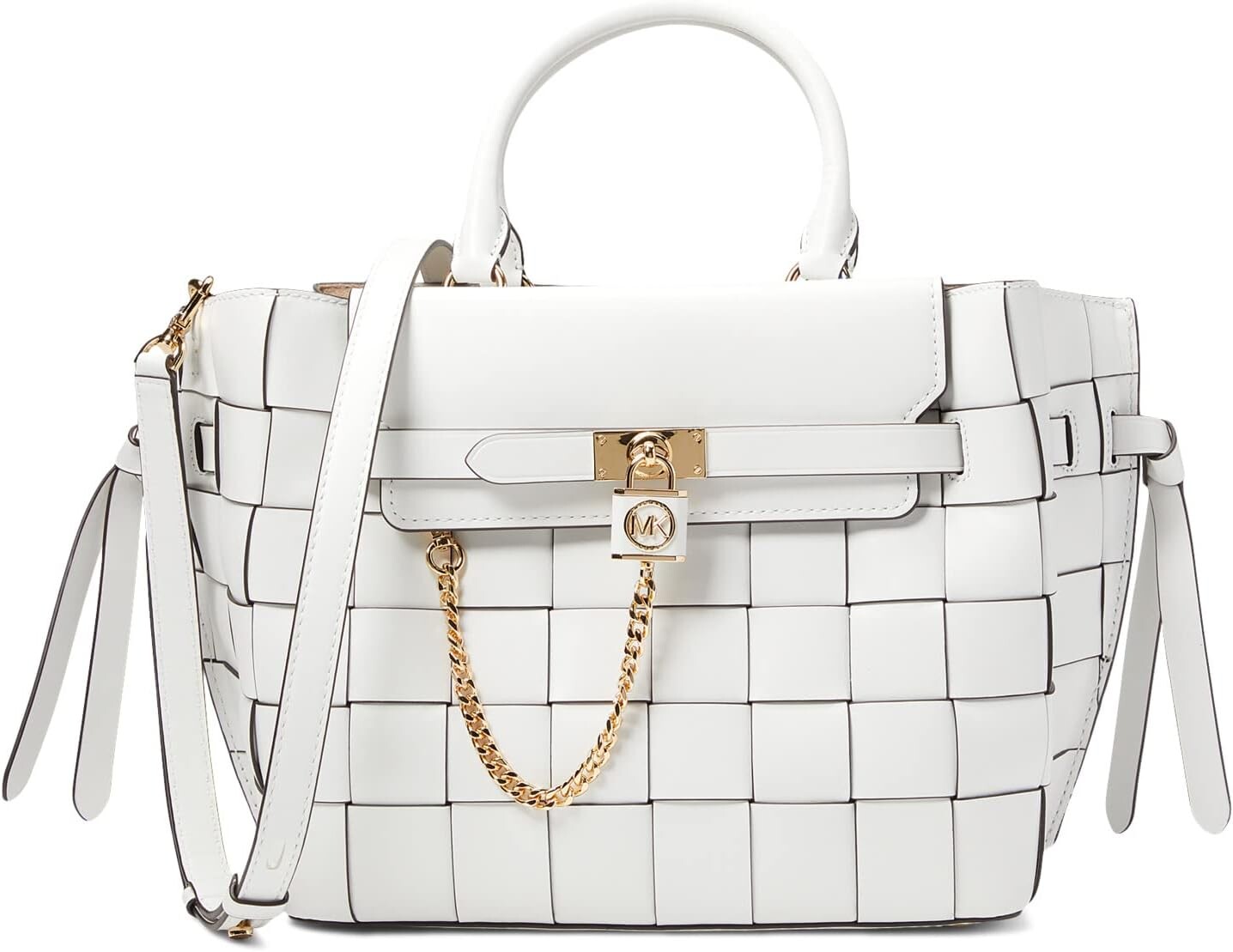 Большая сумка-портфель Hamilton Legacy с поясом MICHAEL Michael Kors, цвет Optic White
Большая сумка-портфель Hamilton Legacy с поясом MICHAEL Michael Kors, цвет Optic White