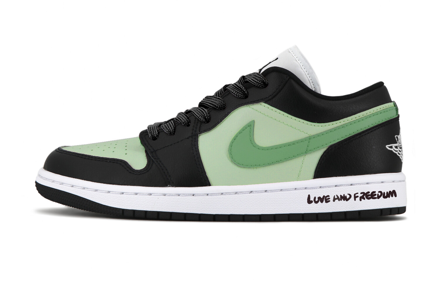 Кроссовки Air Jordan 1 Vintage Basketball Shoes Women's Low-top Black/Green, черный/зеленый
Кроссовки Air Jordan 1 Vintage Basketball Shoes Women's Low-top Black/Green, черный/зеленый