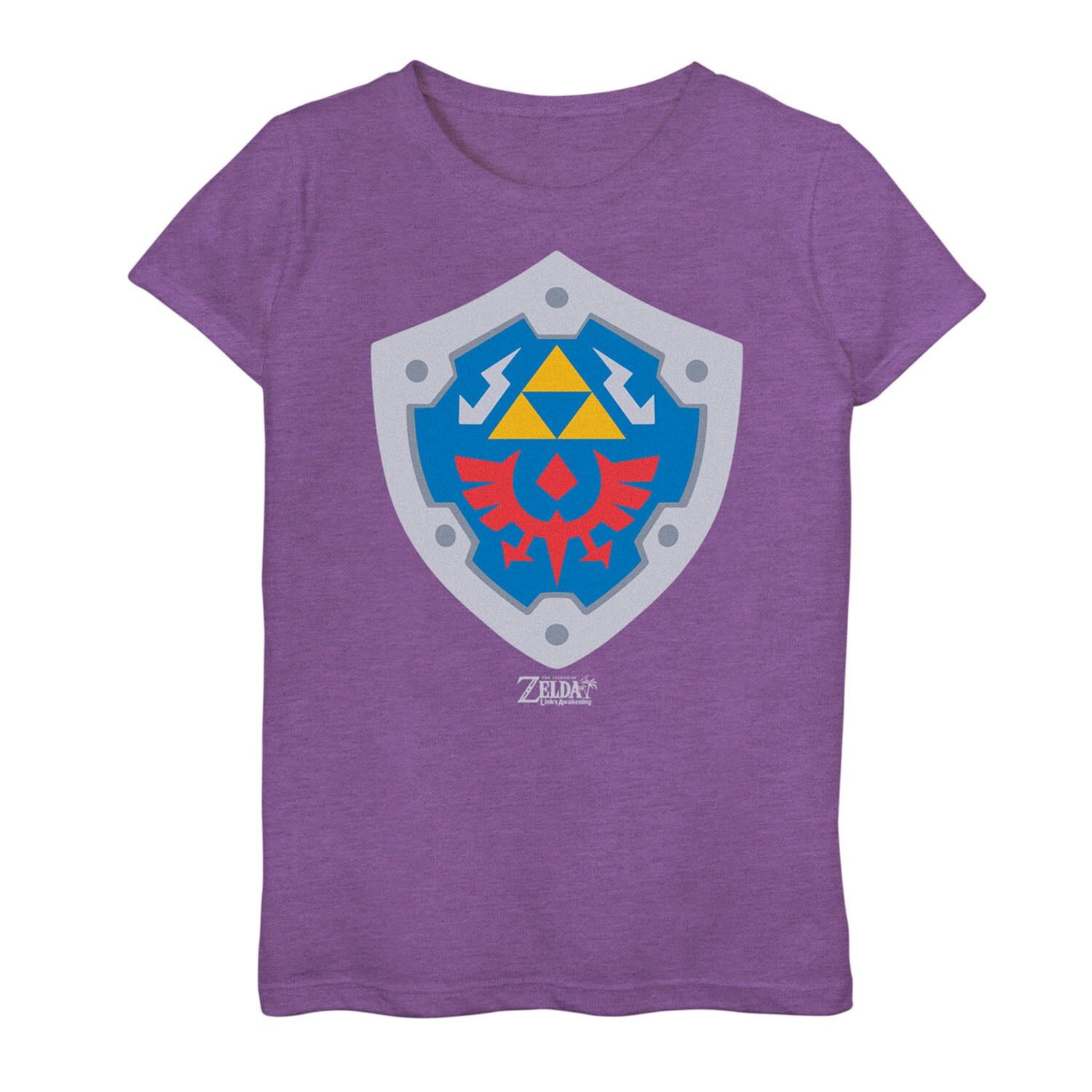 Футболка с изображением щита Nintendo Legend of Zelda Link's Awakening Shield для девочек 7–16 лет Licensed Character
Футболка с изображением щита Nintendo Legend of Zelda Link's Awakening Shield для девочек 7–16 лет Licensed Character