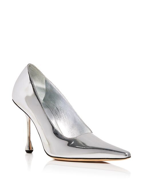 Женские туфли-лодочки Ixia 95 с острым носком металлизированного цвета Jimmy Choo, цвет Silver
Женские туфли-лодочки Ixia 95 с острым носком металлизированного цвета Jimmy Choo, цвет Silver