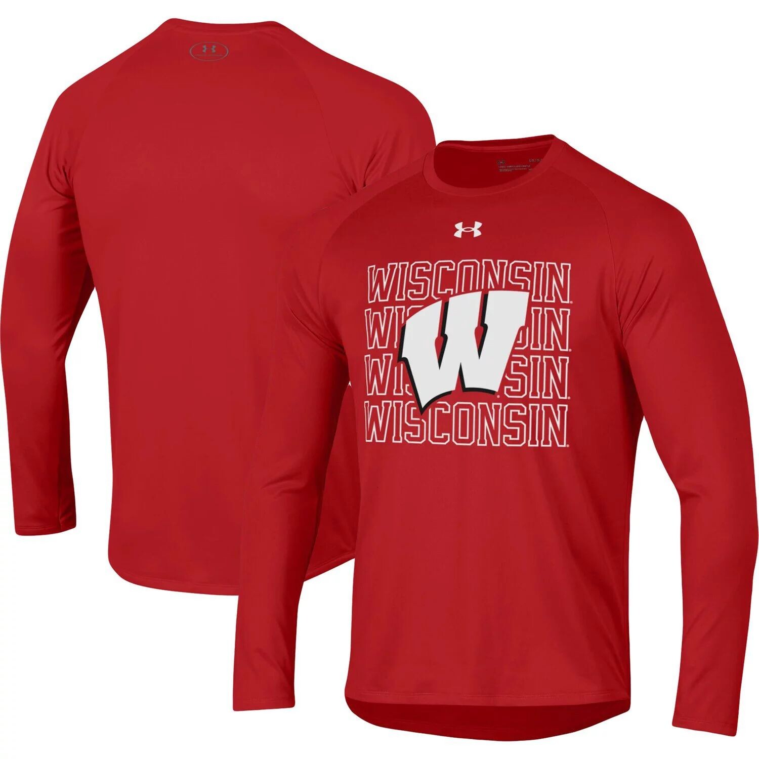 Мужская футболка Red Wisconsin Badgers 2023 Sideline Tech реглан с длинным рукавом Under Armour
Мужская футболка Red Wisconsin Badgers 2023 Sideline Tech реглан с длинным рукавом Under Armour