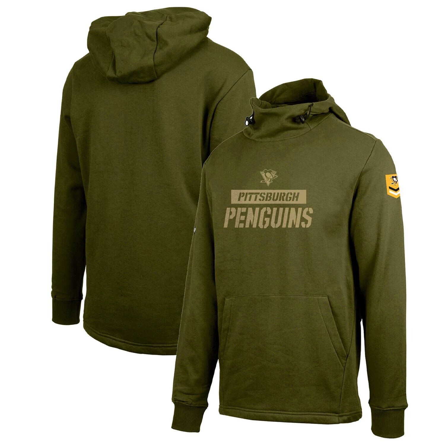 Мужская равномерная одежда оливкового цвета с капюшоном и пуловером Pittsburgh Penguins Thrive Tri-Blend
Мужская равномерная одежда оливкового цвета с капюшоном и пуловером Pittsburgh Penguins Thrive Tri-Blend