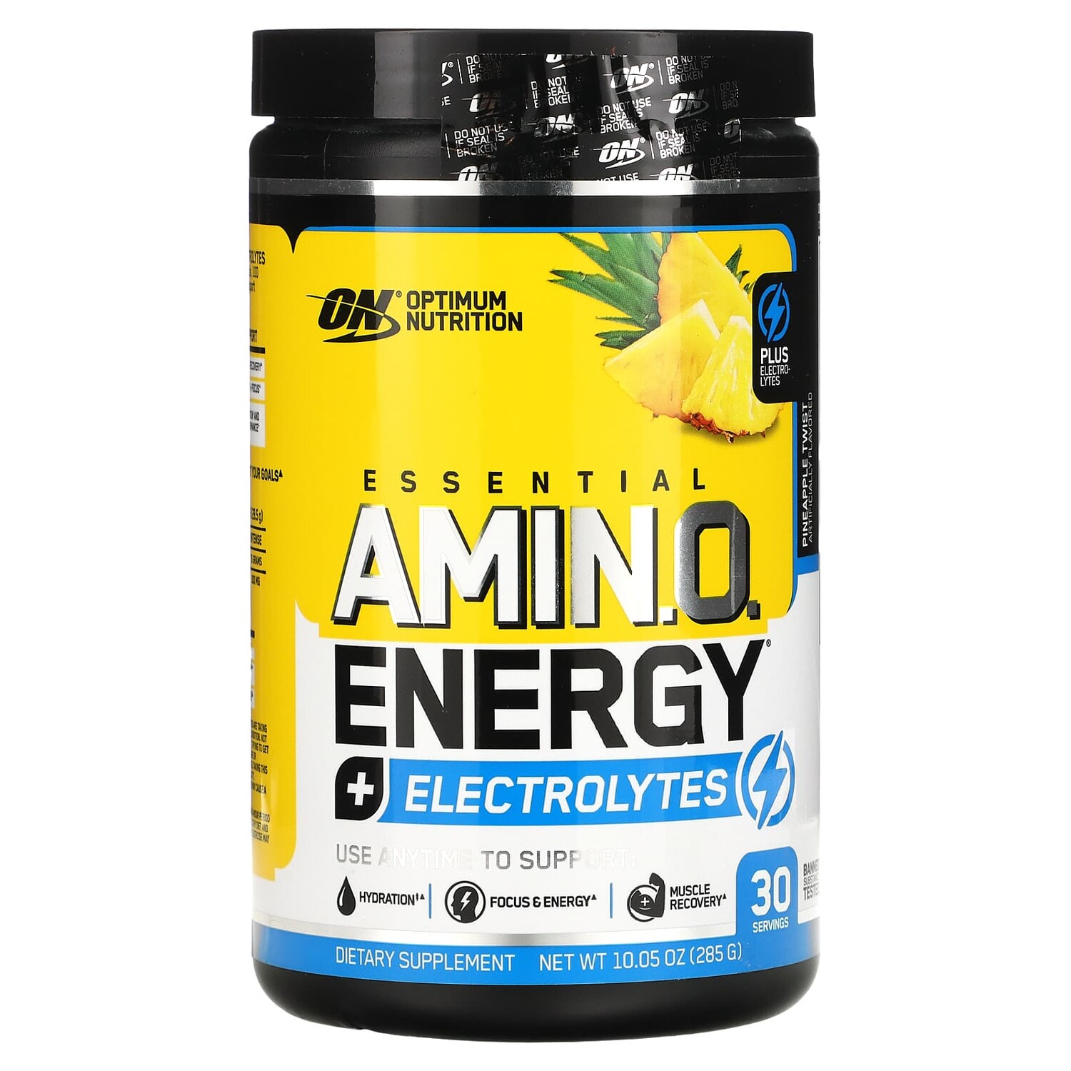 ESSENTIAL AMIN.O. ENERGY + ELECTROLYTES, ананасовый твист, 285 г (10,05 унции), Optimum Nutrition
ESSENTIAL AMIN.O. ENERGY + ELECTROLYTES, ананасовый твист, 285 г (10,05 унции), Optimum Nutrition